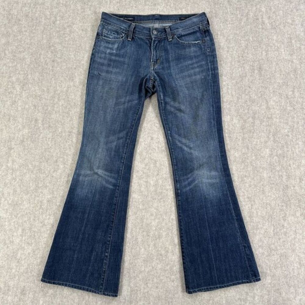 Citizens Of Humanity Blue Boot Cut Jeans